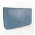 Cartera combinada Dogon Duo de cuero Hermès Azul - vista 3