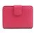 Prada Bi-Fold Geldbörse aus rosa Leder Pink - Ansicht 2