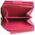 Prada Bi-Fold Geldbörse aus rosa Leder Pink - Ansicht 4