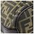 Borsa a spalla Fendi Logo Zucca Zucca Marrone - vista 5