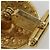 Gemelli rotondi vintage Chanel placcati oro D'oro - vista 5