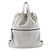 Bottega Veneta Drawstring Backpack Perforated Leather Large Beige