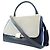 Céline Borsa Trapeze Celine in pelle con camoscio medio Nero - vista 3