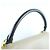 Céline Borsa Trapeze Celine in pelle con camoscio medio Nero - vista 5