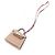 Accessorio Charm Twilly Kelly di Hermès Marrone Taupe