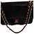 Borsa Chanel Timeless Classic in pelle di lucertola marrone con finiture oro