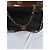 Borsa Chanel Timeless Classic in pelle di lucertola marrone con finiture oro - vista 7