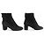 STIVALI ANKLE LOUIS VUITTON 39 IN CAMOSCIO NERO DEER SHOES - vista 3
