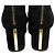STIVALI ANKLE LOUIS VUITTON 39 IN CAMOSCIO NERO DEER SHOES - vista 5
