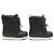 NUEVAS BOTINES LOUIS VUITTON 1A8C08 SLALOM FLAT HALF BOOTS MONOGRAM 40 NIEVE Negro - vista 3