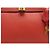 Hermès BORSA A MANO HERMES KELLY II RETOURNE 32 2013 IN PELLE ROSSA BORSA A TRACCOLLA - vista 8