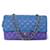 NEW CHANEL TIMELESS CLASSIC MEDIUM HANDBAG A01112 CAVIAR LEATHER BLUE  ref.2533910