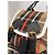 Zaino in tela a quadri Nova Check marrone BURBERRY Nero Bianco Rosso Beige - vista 9