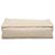 Chanel Braune Lammleder Prägung CC Camellia Tote Beige - Ansicht 3