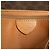 Céline Borsa a tracolla in tela rivestita Macadam marrone di Celine - vista 5