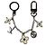 Charm per borsa Fleur d'Epi in rovere per donne Louis Vuitton Multicolore - vista 2