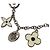Charm per borsa Fleur d'Epi in rovere per donne Louis Vuitton Multicolore - vista 3