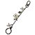 Charm per borsa Fleur d'Epi in rovere per donne Louis Vuitton Multicolore - vista 5