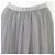 Falda de seda de malla Christian Dior Gris - vista 11
