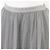 Falda de seda de malla Christian Dior Gris - vista 3