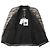 Chanel Wool Blend Tweed Collarless Jacket Black Golden - view 9