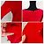 Gianni Versace Couture rotes Wollkleid - Ansicht 10