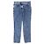 Pantalones de mezclilla de shearling Chanel P74543 Azul