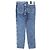 Pantalones de mezclilla de shearling Chanel P74543 Azul - vista 4