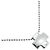 Tiffany & Co Collana Tiffany Croce Romana in Argento 925