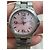 Autre Marque Junghans-Uhr aus Stahl / Diamanten Silber - Ansicht 6