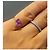 Autre Marque Anabela Chan Mini Ring mit rosa Saphir Herz Pink - Ansicht 7