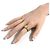 Balenciaga Herren Force Stripe Ring Golden - Ansicht 10