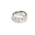 Céline Celine Herren Macadam Logo Breite Ring in Silber - Ansicht 2