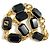 Bracciale FF Link da uomo Fendi - vista 2