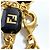 Bracciale FF Link da uomo Fendi - vista 6