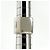 Anello quadrato largo vintage Chanel in argento sterling 925 - vista 7