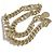 Bracciale a catena CD Icon da uomo di Christian Dior D'oro - vista 4