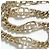 Bracciale a catena CD Icon da uomo di Christian Dior D'oro - vista 5