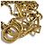 Bracciale Chaine Vegas da uomo Louis Vuitton D'oro - vista 3