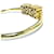 Bracciale a manica Anagram da donna Loewe D'oro - vista 4