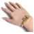 Bracciale a manica Anagram da donna Loewe D'oro - vista 9