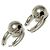 Balenciaga Damen Ball Hoop Ohrringe - Ansicht 3