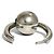Balenciaga Damen Ball Hoop Ohrringe - Ansicht 6