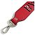 Fendi Strap You Mini Rote Tasche Griff BAGUETTE - Ansicht 5