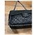 Timeless Chanel Classic Flap Cadena Alrededor Negro - vista 11