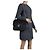 Timeless Chanel Classic Flap Cadena Alrededor Negro - vista 7