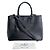 Prada Saffiano Leather Tote Bag Black