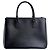 Prada Saffiano Leather Tote Bag Black - view 3
