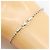 Bracciale in argento 925 con logo Gucci - vista 3