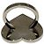 Ring Accessorio Anello Sciarpa Cuore Hermès Rosso - vista 8